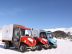 Veicoli in montagna su neve