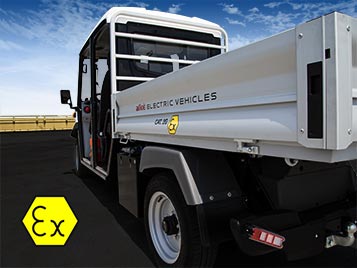 Veicolo elettrico ATEX - cargo