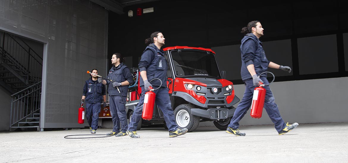 Veicoli elettrici antincendio Alke'