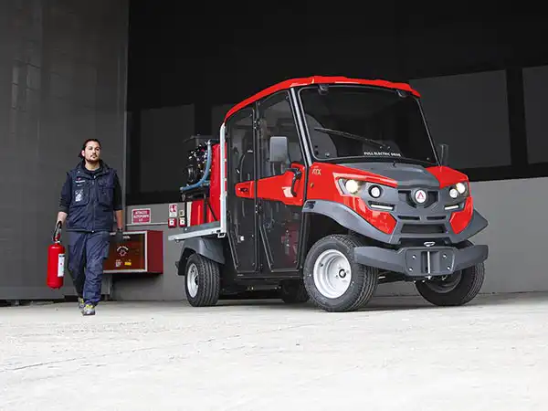 Veicoli antincendio elettrici Alkè - Pronti all'azione in caso di incendi