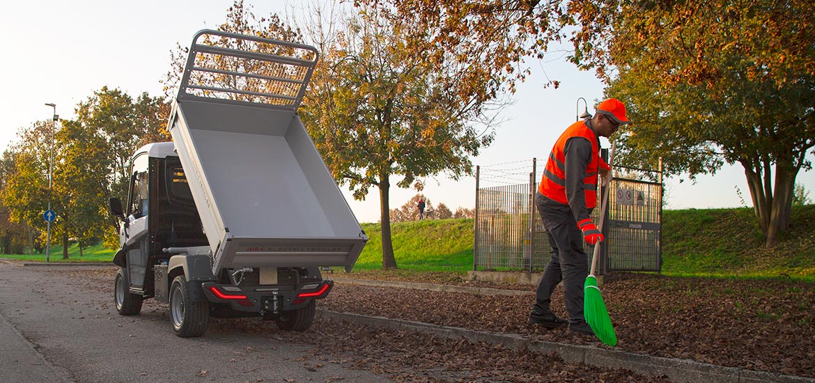 Veicoli elettrici - Gamma ATX - Camioncini con ribaltabile