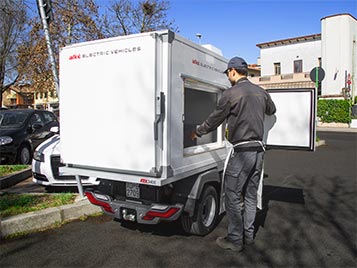 Furgoni frigo - porta laterale