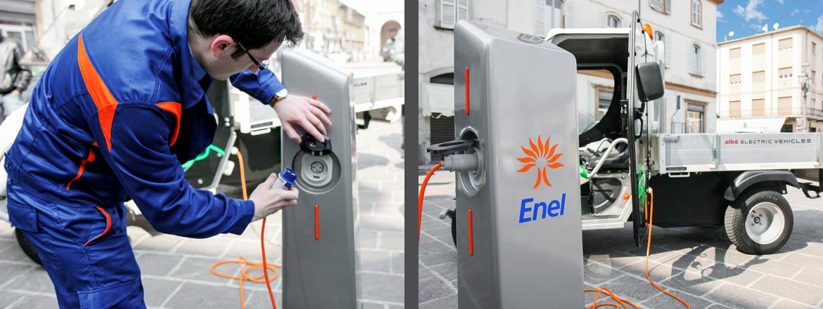 Enel - Ricarica Rapida - Veicoli elettrici Alkè