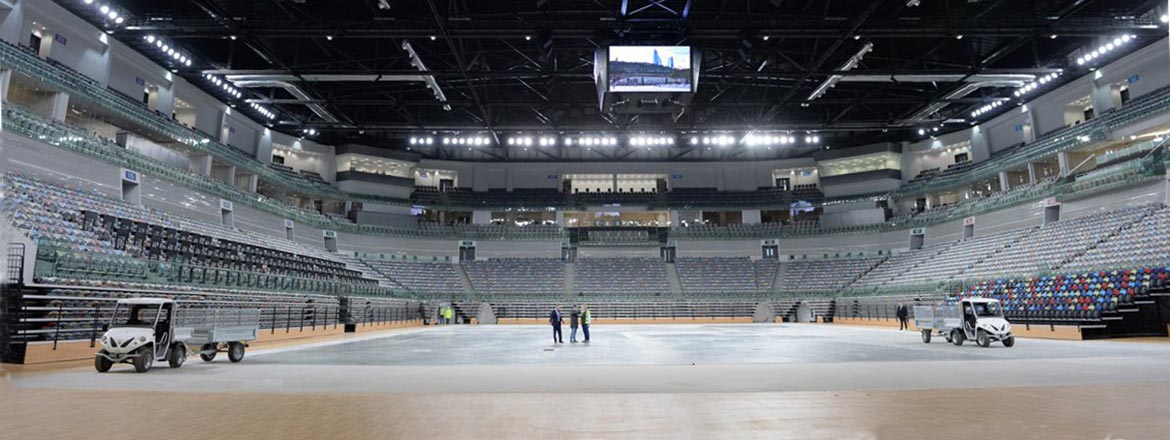 Veicoli elettrici Alke' ATX per la National Gymnastics Arena di Baku
