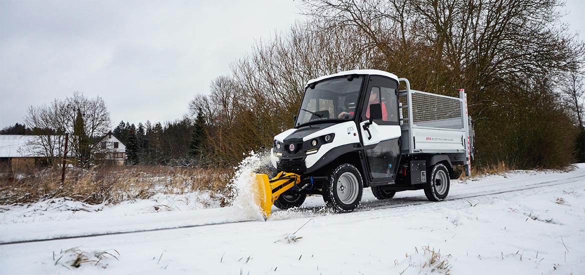 Veicoli elettrici fuoristrada per lo sgombero della neve | Alkè