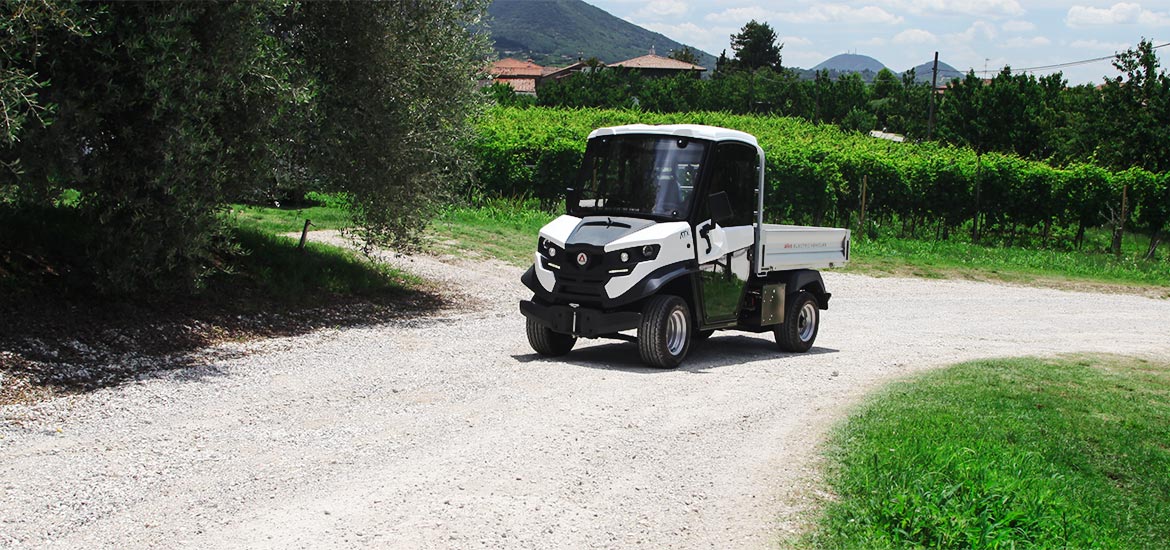 Veicolo elettrico Alke' per parchi - in fuoristrada