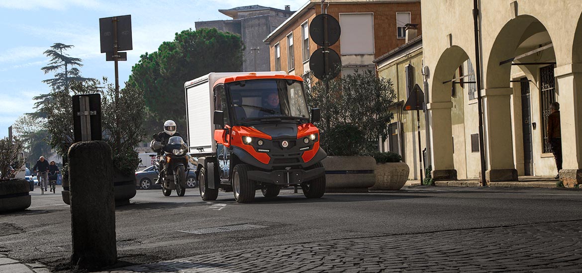 Autonomia su percorso urbano di un veicolo elettrico Alke'