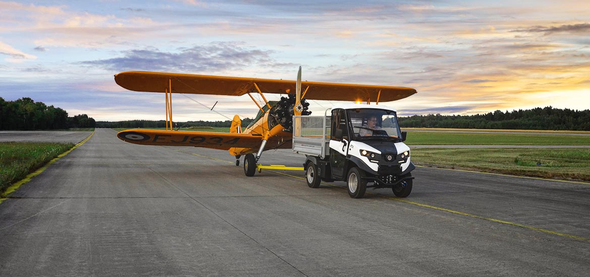 Trattore aeroportuale elettrico Alke'