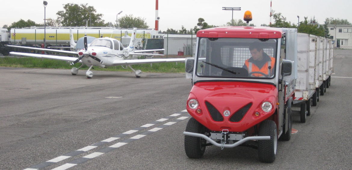 Trattori elettrici aeroportuali - Alke'