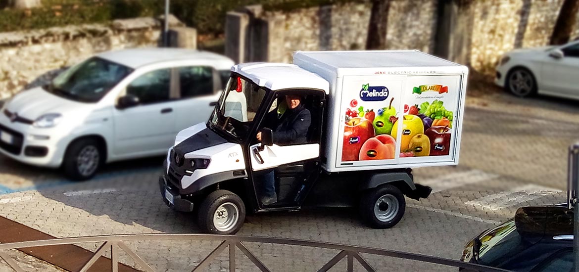 Veicoli ecologici per catering e trasporto alimenti Alke'