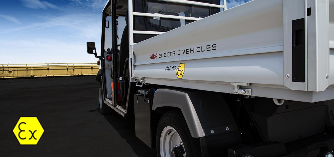 Veicolo elettrico ATEX antideflagrante Alke' Veicolo elettrico ATEX antideflagrante Alke'