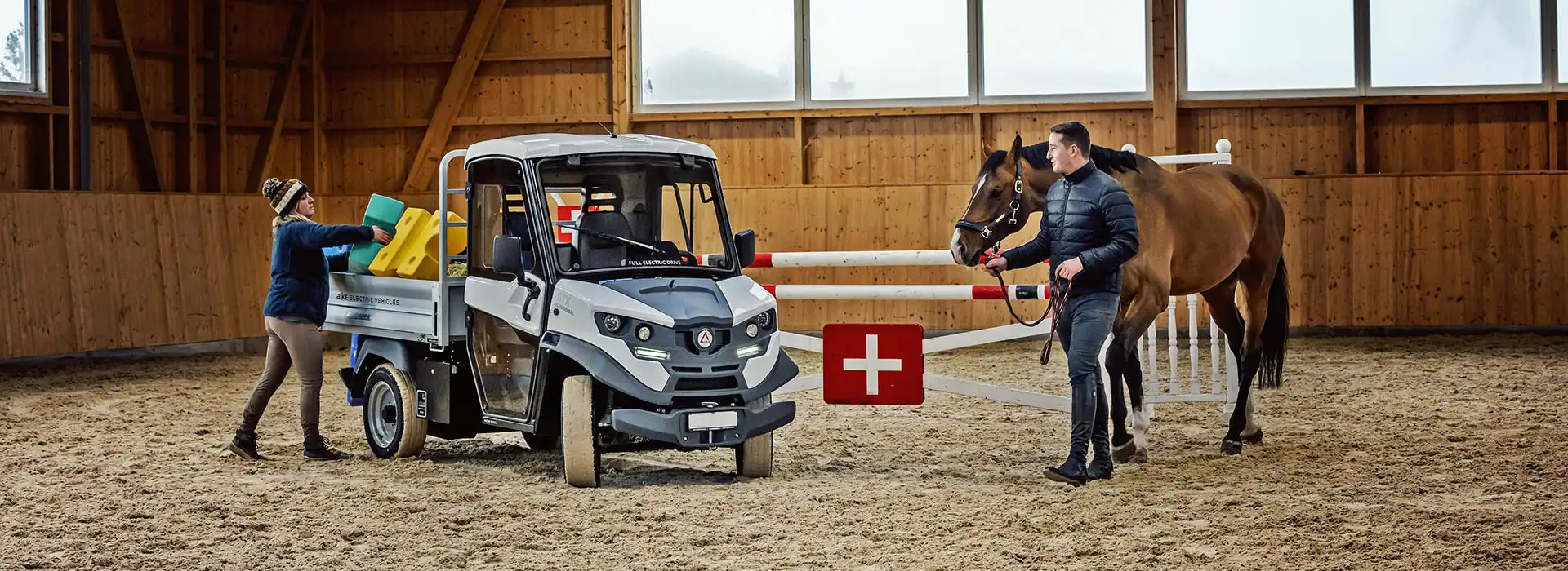 Golf car per agricoltura e maneggi Alke'