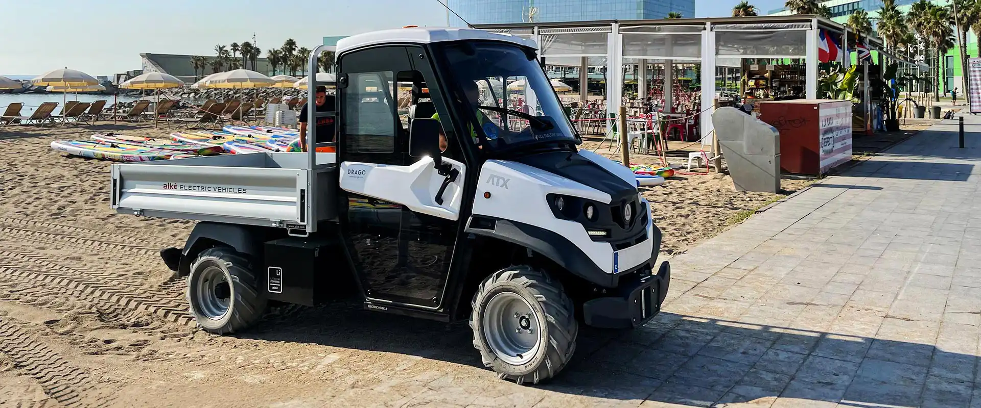 Veicoli elettrici per spiagge Alke'