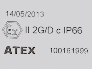 Etichetta ATEX Alke'