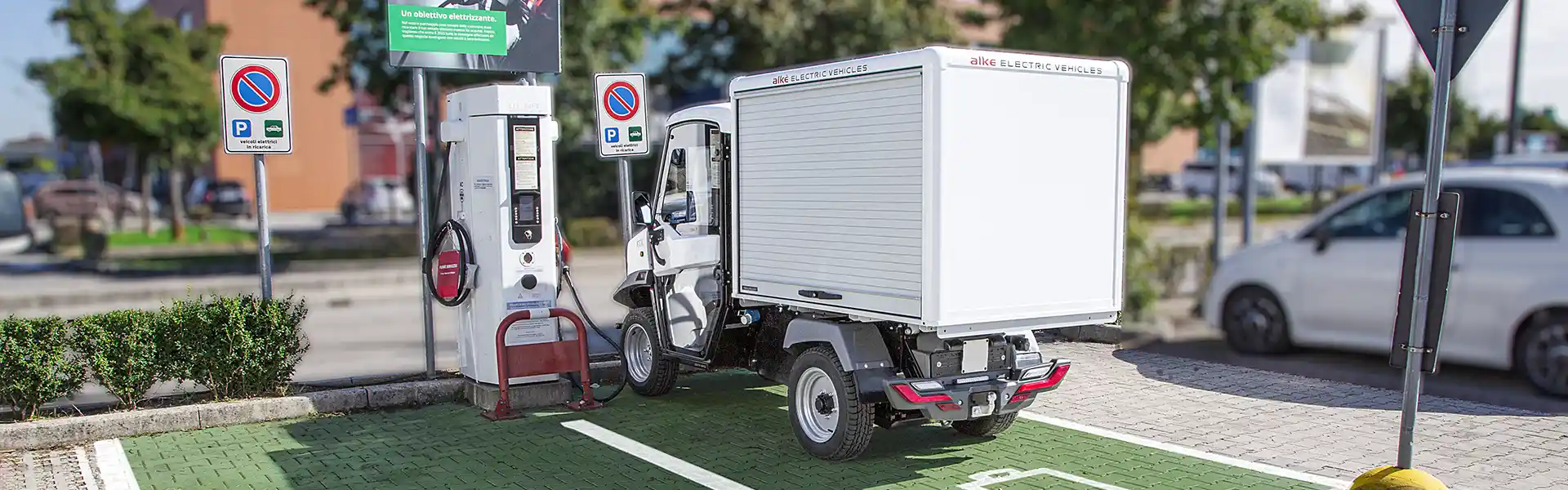 Colonnine di ricarica per veicoli elettrici Alkè