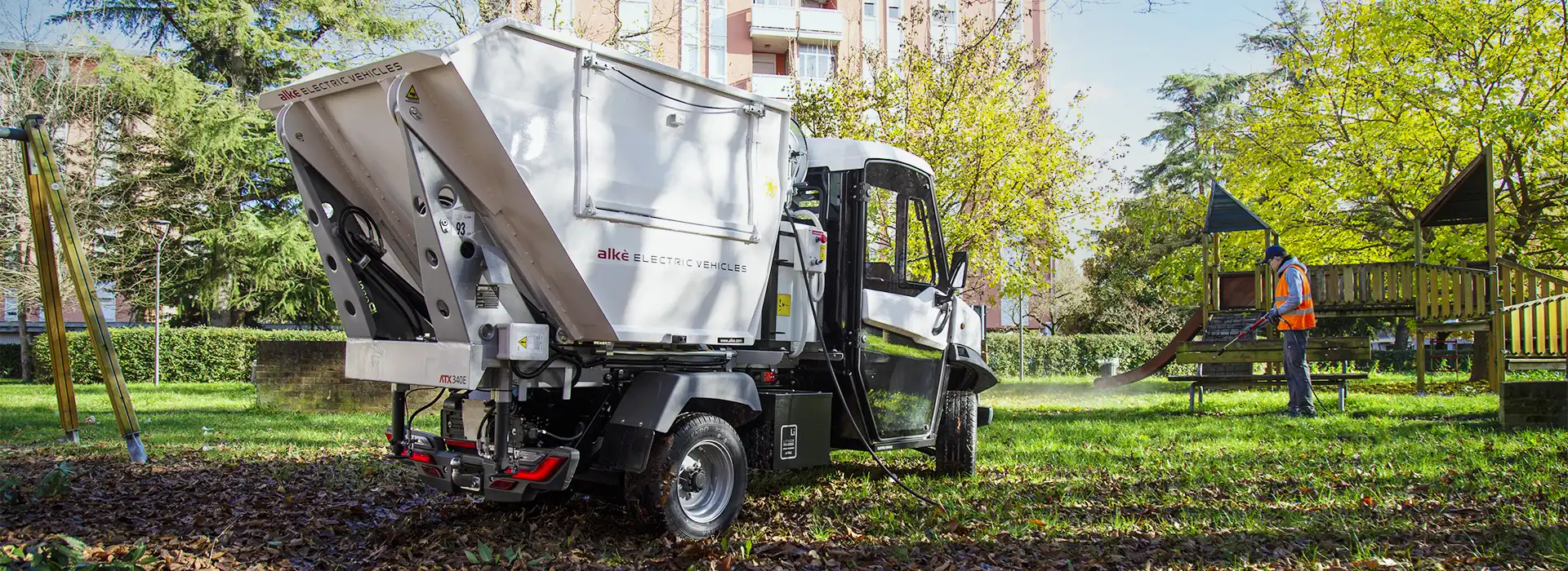 Veicoli elettrici per servizi ecologici Alkè