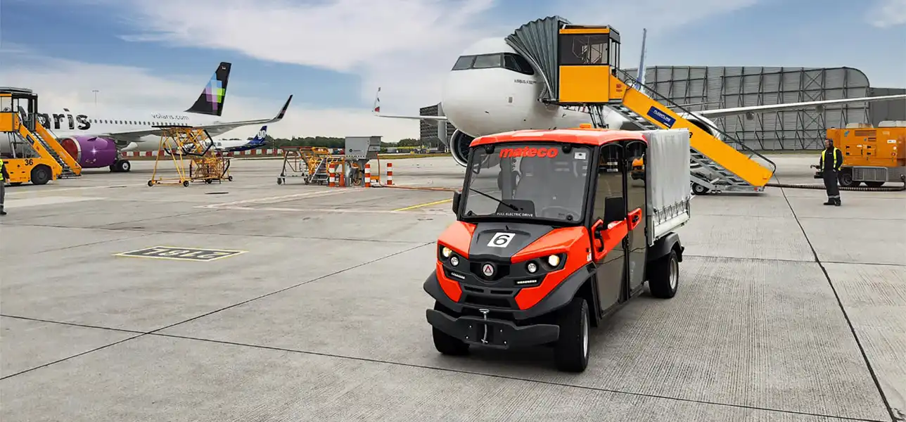 Veicoli elettrici per aeroporti