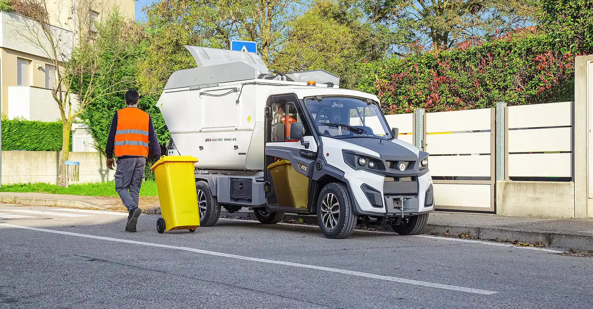 Veicoli elettrici raccolta rifiuti ATX4