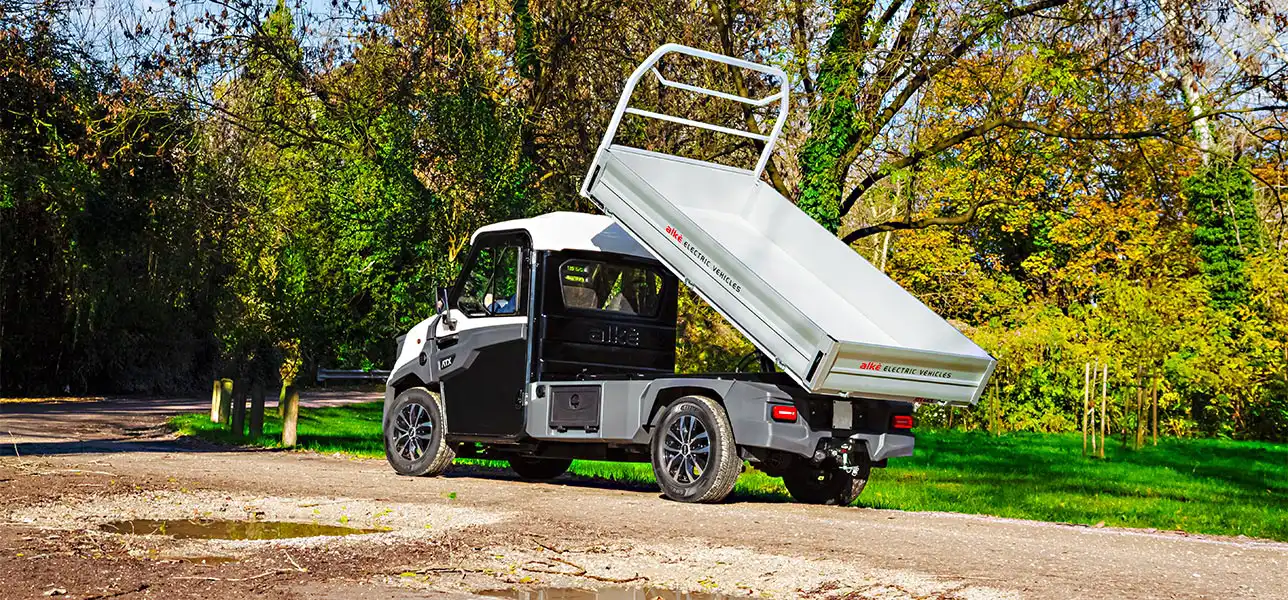 Cassone ribaltabile veicolo elettrico Alkè ATX4