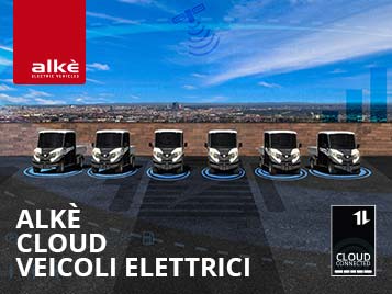 Monitoraggio e gestione flotte - CloudConnected - Veicoli Elettrici ALKE'