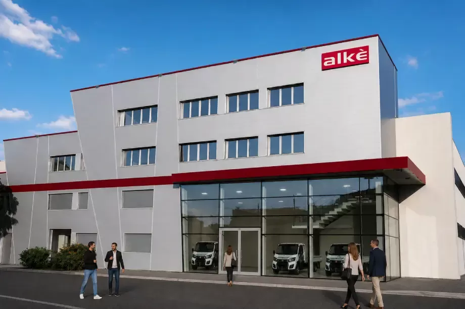 Alké - Stabilimento Produttivo Showroom